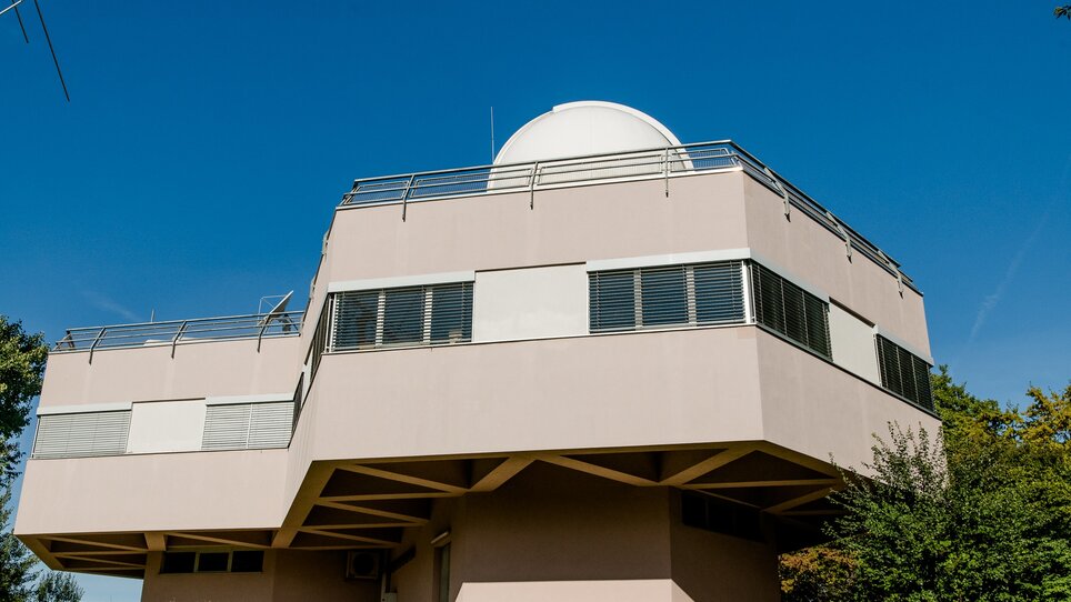 Außenansichts des Observatoriums Lustbühel. | © Graz Tourismus