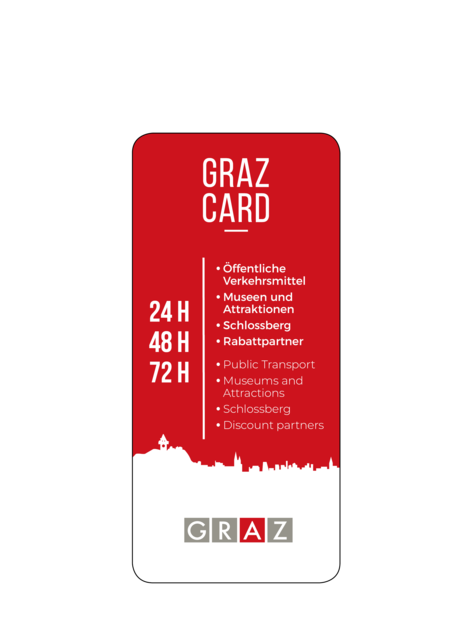 La Graz Card offre accesso a musei, trasporti pubblici e altro a Graz. 