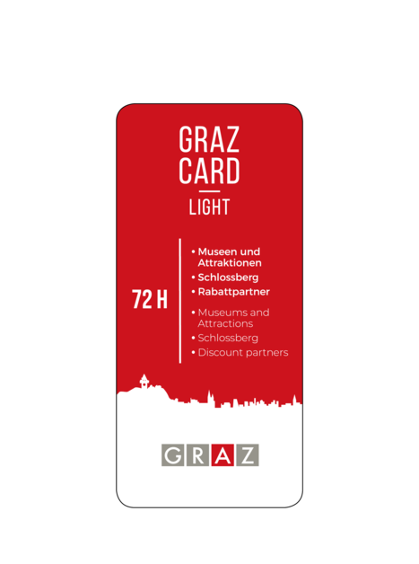 Graz Card Light for museums and attractions in Graz.  | © Graz Tourismus