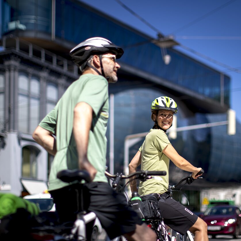 Bicicletta a Graz | © Graz Tourismus - Tom Lamm