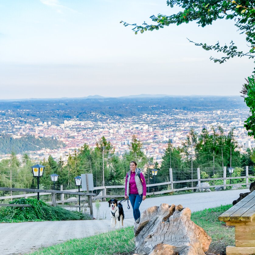 Fürstenstand Hoch hinauf I Plabutsch I Steiermark | © Graz Tourismus - Mias Photoart