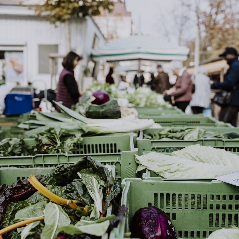 Bauernmarkt in Graz | © Nina Söntgerath - Reisehappen