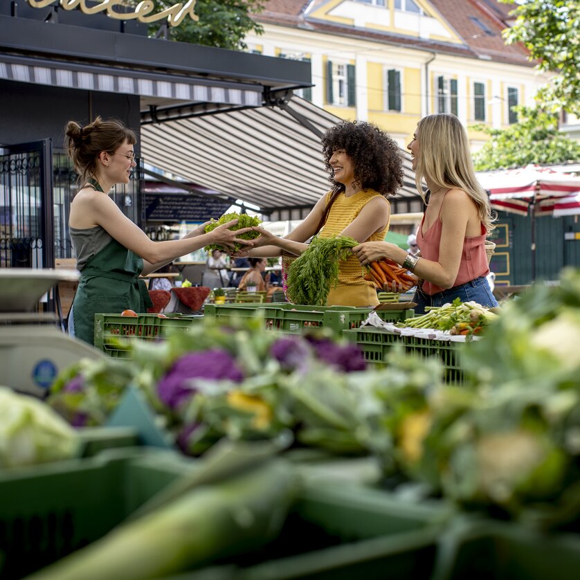 Kaiser Josef market | © Graz Tourismus - Tom Lamm