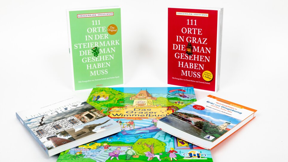 Libri su Graz e la Stiria. | © Graz Tourismus-Harry Schiffer