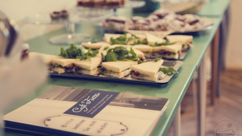 Delicious sandwiches and sweets at Café Fotter. | © Cafe Fotter