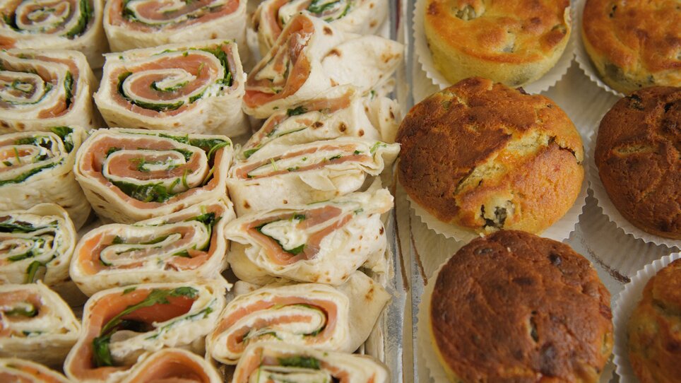 Wrap e muffin da PARKS a Graz. | © Martin Pabis & Martina Rötzer