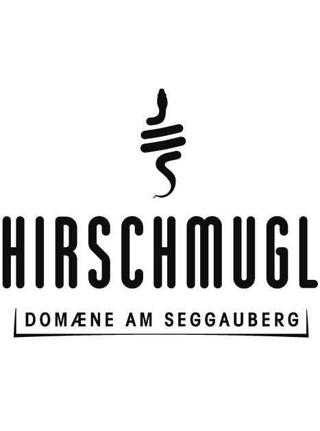 The Hirschmugl logo features a stylized snake and the text.