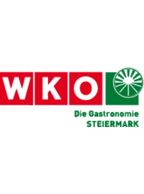 WKO Styria logo with the slogan 'The Gastronomy'.