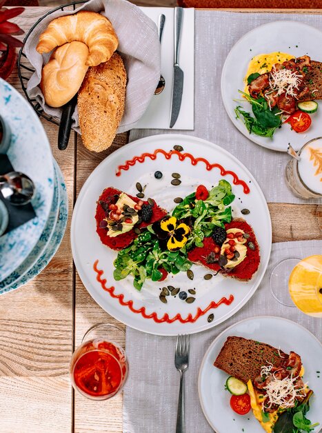 Ein köstliches Frühstücksarrangement im aiola upstairs. | © 5komma5sinne - Rene Strasser Fotografie 