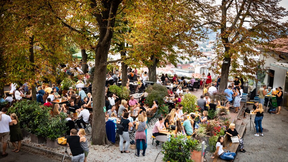 Oktoberfest al Biergarten SCHLOSSBERG - Impression #2 | © Werner Krug