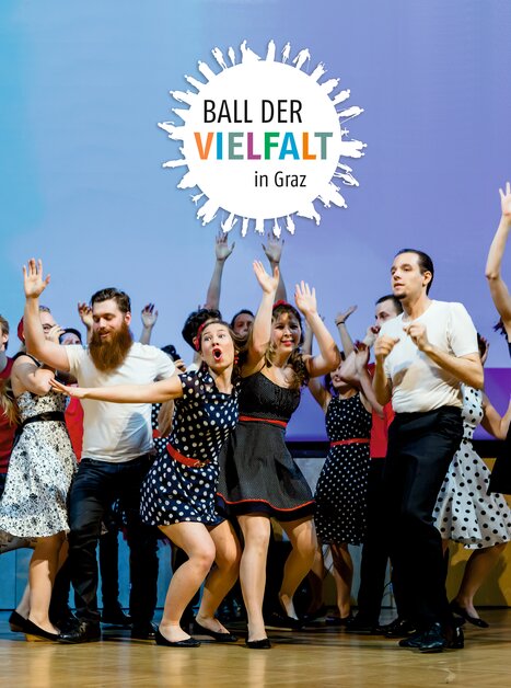 Dancing group at the Diversity Ball in Graz. | © Ball der Vielfalt