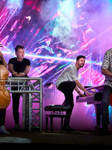 Musiker der Symphoniacs mit ihren Instrumenten | © Symphoniacs GmbH