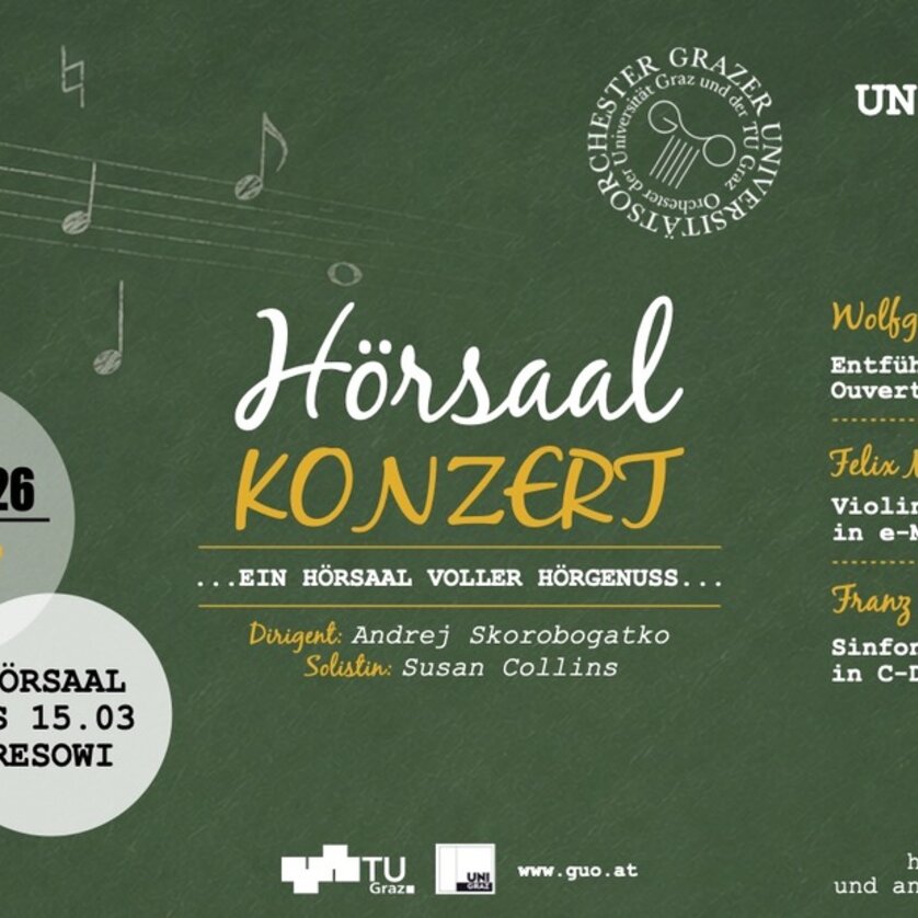 Concerto in aula - Orchestra dell'Università di Graz - Impression #1 | © Grazer Universitätsorchester