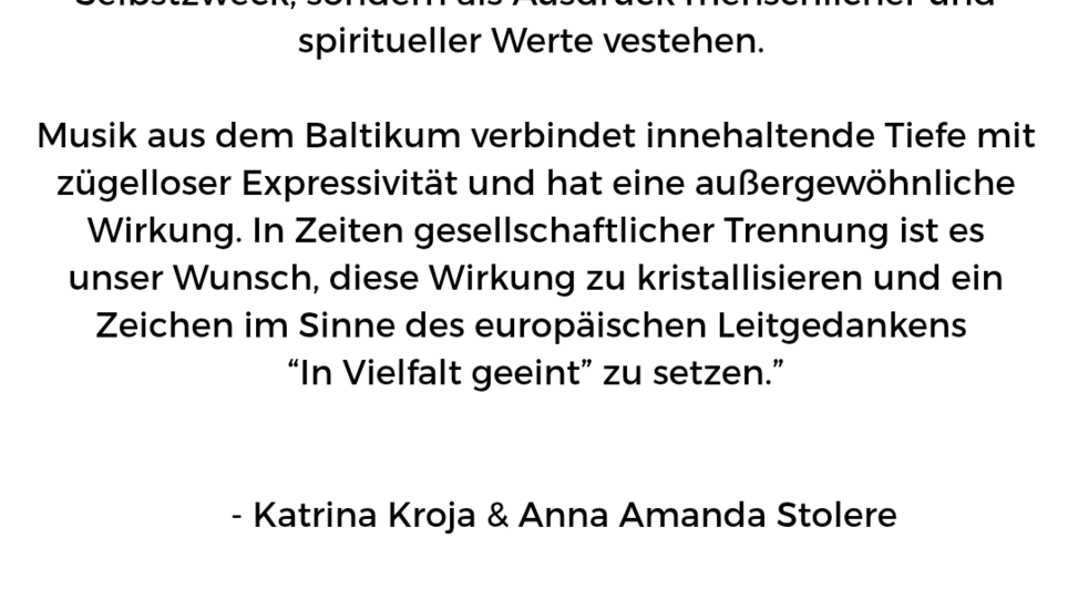 Baltic Music Festival 2026 – Being Human - Impression #2