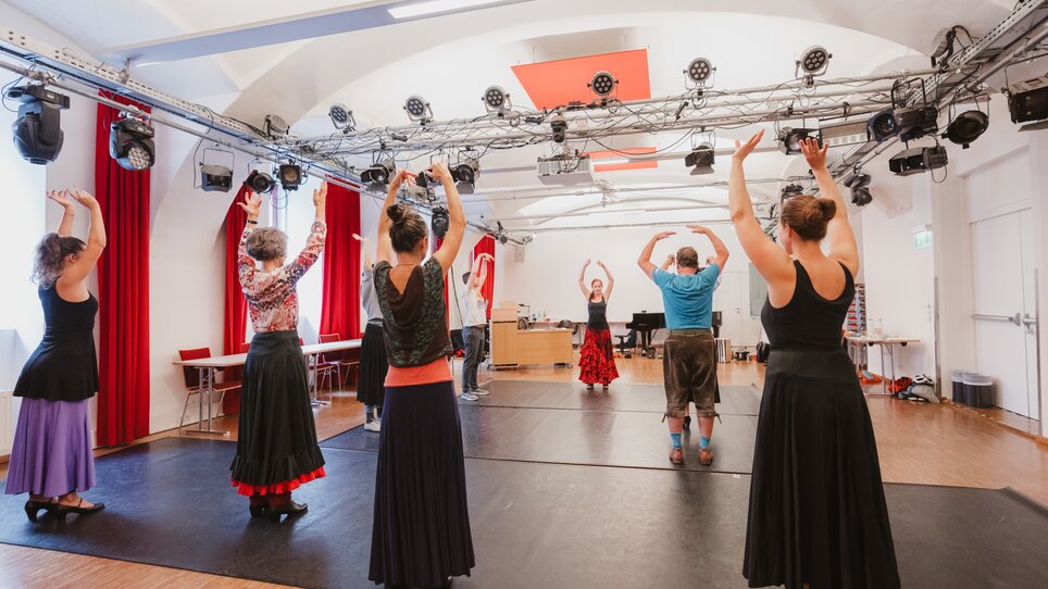 folkart Festival Flamenco Workshop | © Madeleine Marie