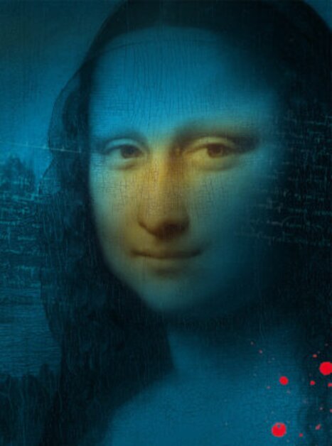 Werbung für Dan Browns Der Da Vinci Code, live auf der Bühne. | © Der Da Vinci Code
