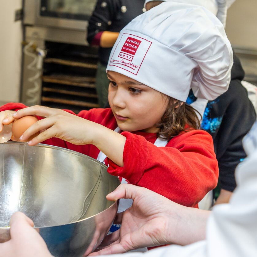 Kinderkochkurse in der GenussHauptstadt Graz I Steiermark | © Graz Tourismus - Paul Stajan