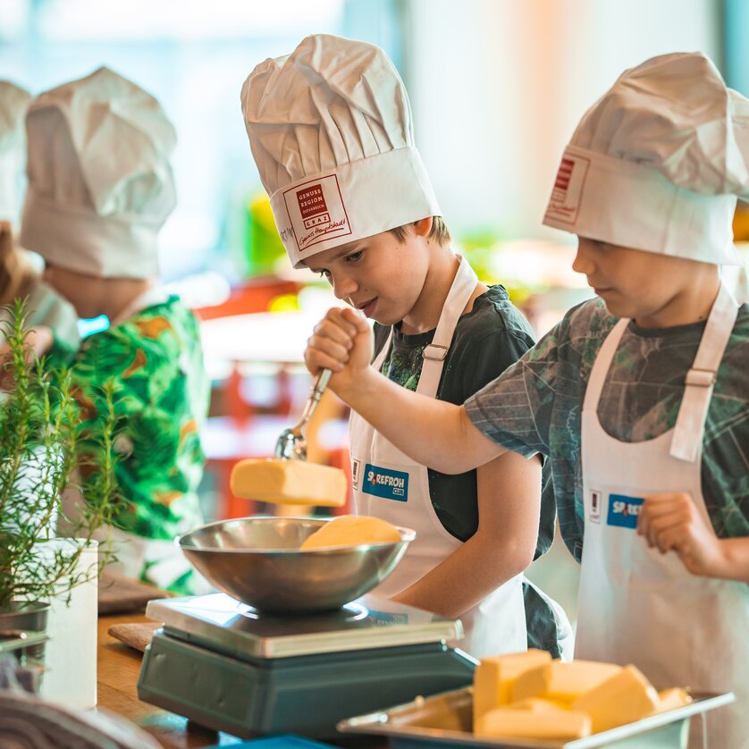 Kinderkochkurs Kunsthauscafe | © KHC - Bernhard Schindler