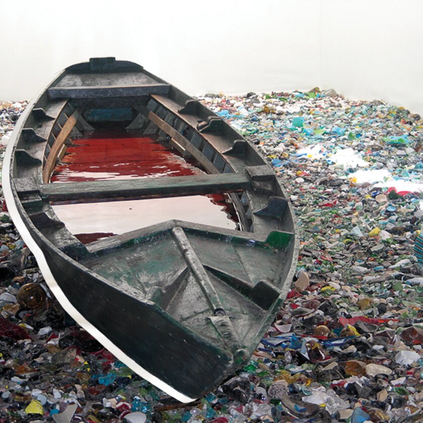 Maaria Wirkkala, Vietato lo sparco – Landing. Prohibited, 2007, Biennale | © J. Rauchenberger