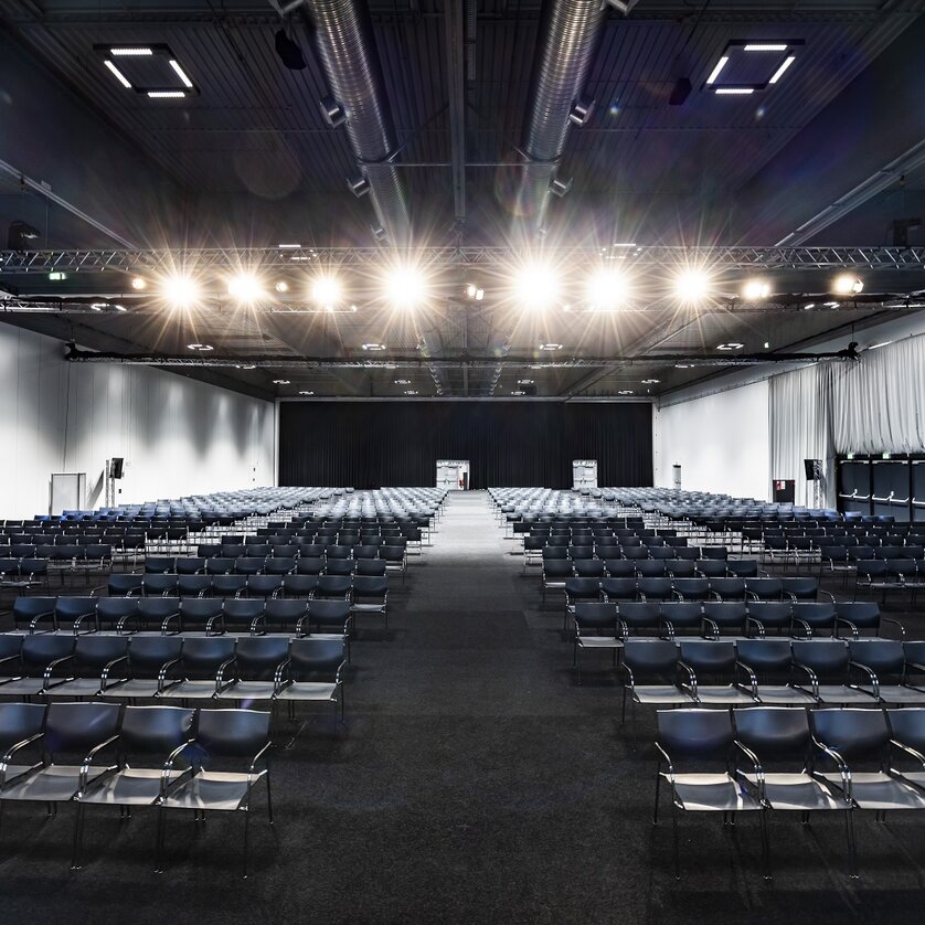 Halle A OG Saal leer | © MCG, Krug