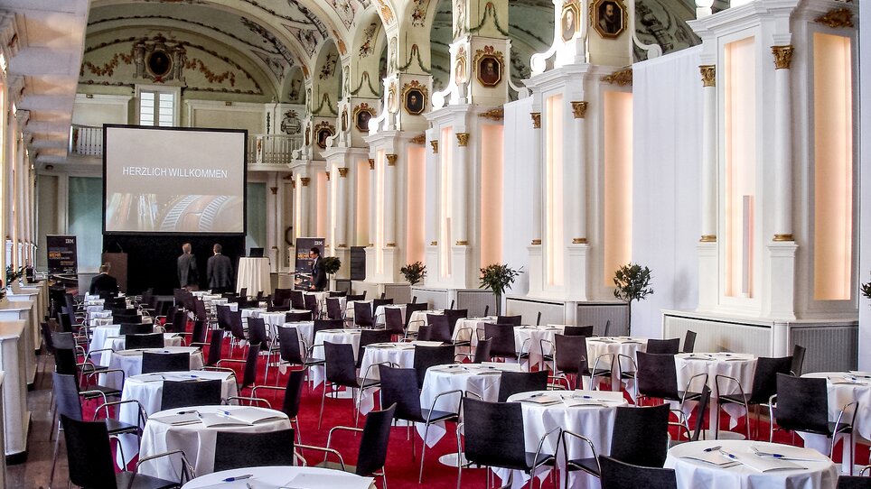 Modern conference rooms with stylish furnishings at the venue Alte Universität Graz. | © Alte Universität