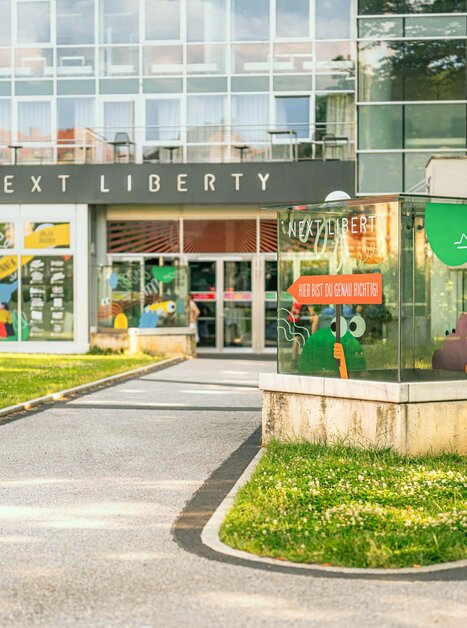 Next Liberty entrance. | © Stella