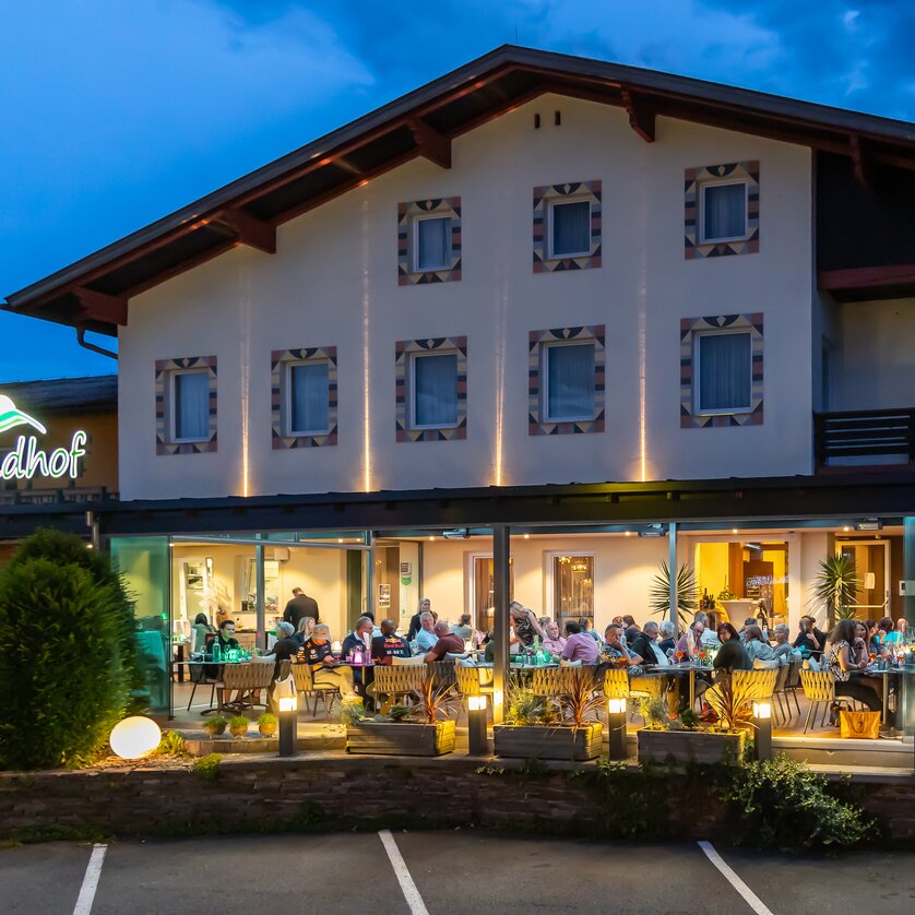 Hügellandhof Terrasse | © Hügellandhof