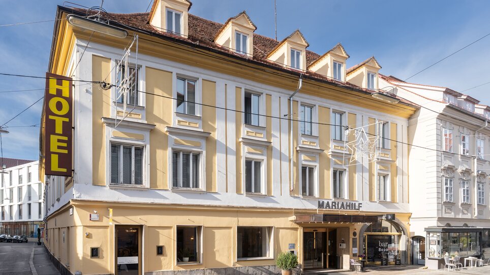 Das Hotel Mariahilf in Graz als idealer Veranstaltungsort für Geschäftsreisen. | © Hotel Mariahilf