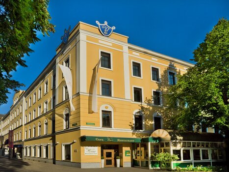 Exterior view of Parkhotel Graz, ideal for conferences and business trips. | © Parkhotel Graz