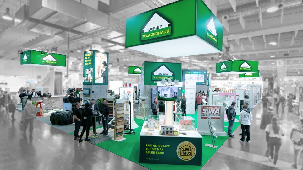 Professioneller Messeauftritt mit vielfältiger Event-Infrastruktur. Gute Ausstattung und modernes Design in Graz. | © AMB GmbH