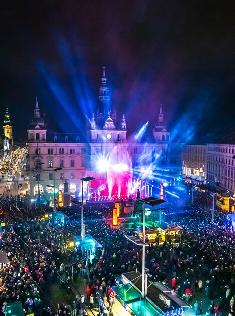Silvester Hauptplatz | © Scheriau - Ivents