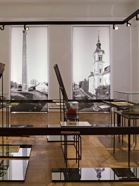 Exhibition in the Graz Museum with historical images and models. | © Graz Museum - Wolfgang Thaler