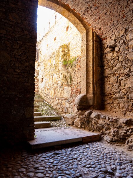 View of a Gothic gate on the Schlossberg in Graz. | © Graz Tourismus - Harry Schiffer