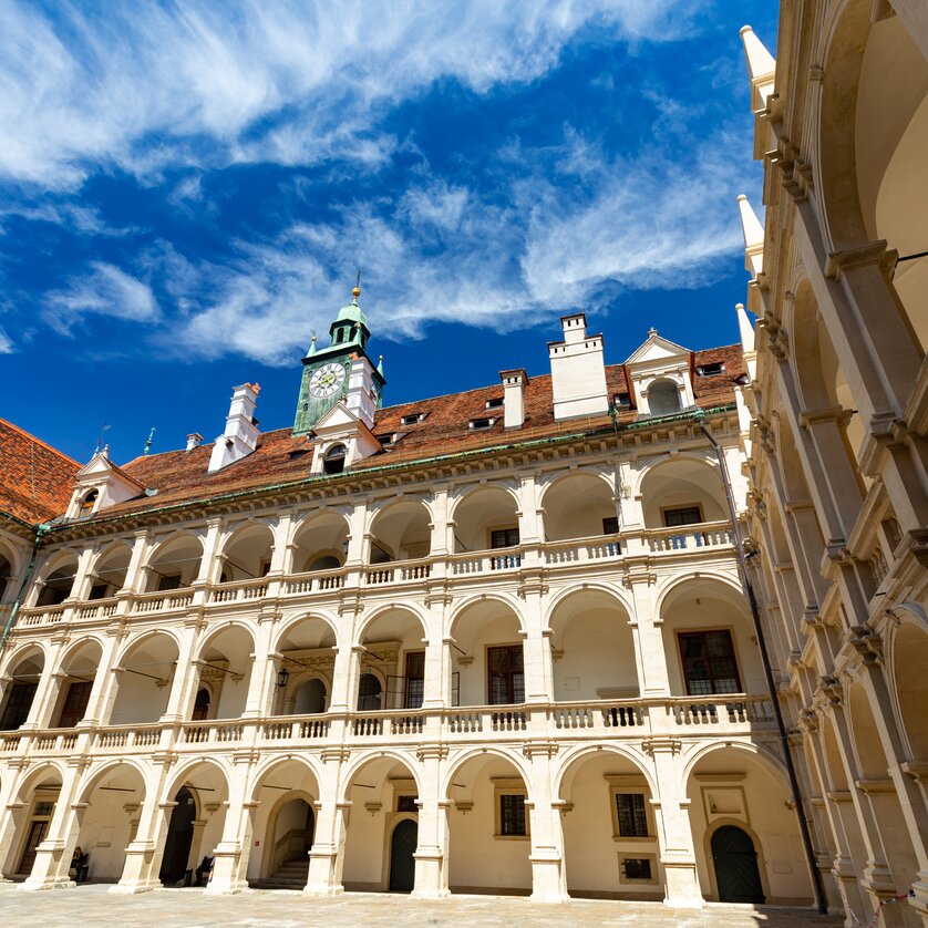 Ansicht des Landhaushofs in Graz. | © Graz Tourismus - Harry Schiffer 20