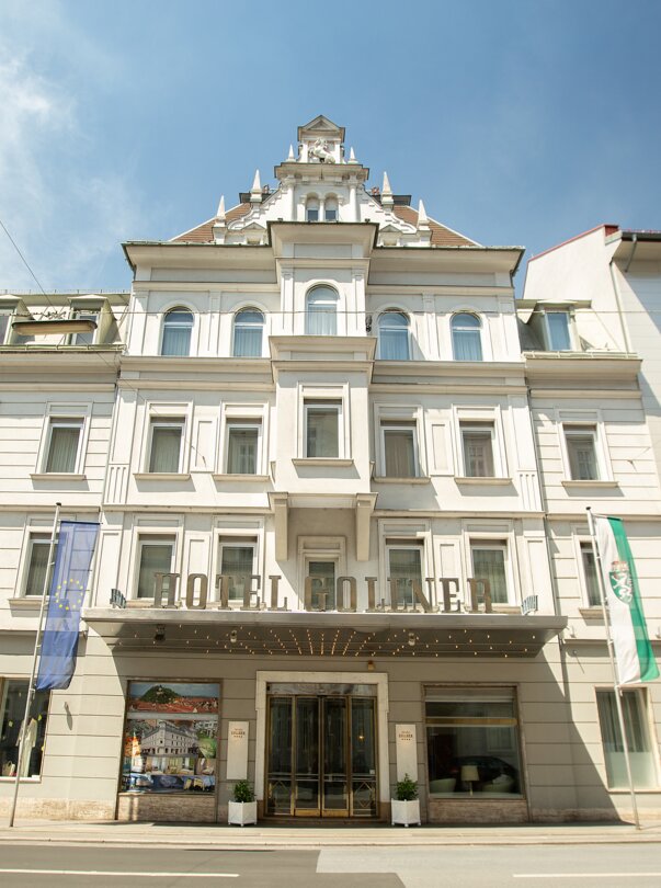 Exterior view of Hotel Gollner in Graz. | © Gollner