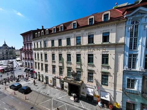Palais-Hotel Erzherzog Johann in Graz. | © Nils Kaltschmidt
