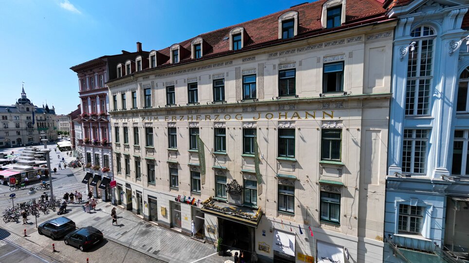 Palais-Hotel Erzherzog Johann in Graz. | © Nils Kaltschmidt